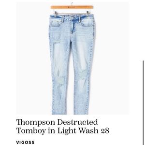 Vigoss size 28 Jeans